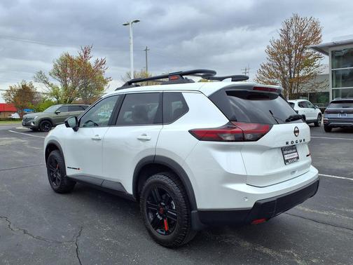 Everest White Pearl 2025 Nissan Rogue Rock Creek