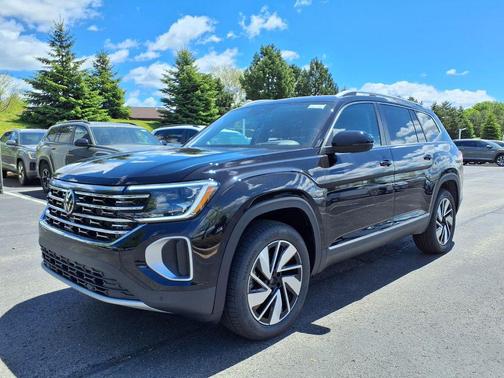 deep black pearl 2026 Volkswagen Atlas 2.0T SEL