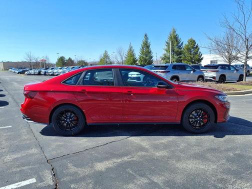 Kings Red Metallic w/Deep Black Roof 2026 Volkswagen Jetta GLI 2.0T Autobahn