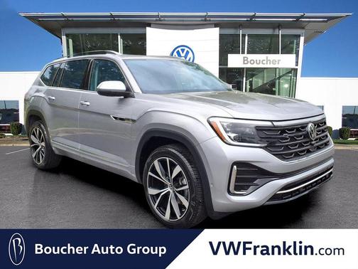 Silver Mist Metallic 2024 Volkswagen Atlas 2.0T SEL Premium R-Line 4MOTION