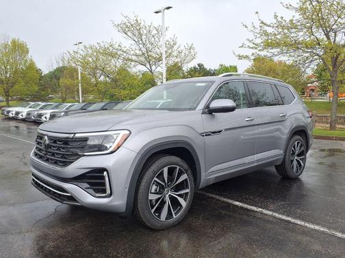 Silver Mist 2026 Volkswagen Atlas 2.0T SEL Premium R-Line 4MOTION