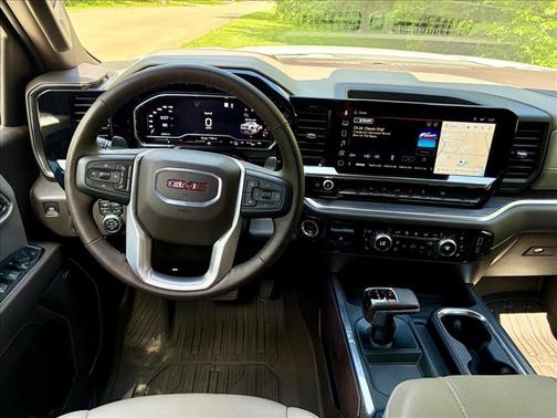 Summit White 2025 GMC Sierra 1500 SLT