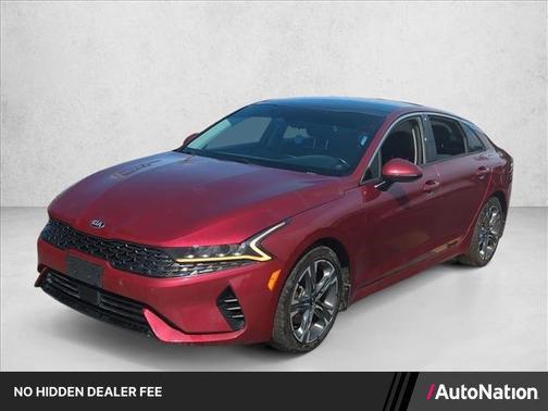 Passion Red 2021 Kia K5 EX