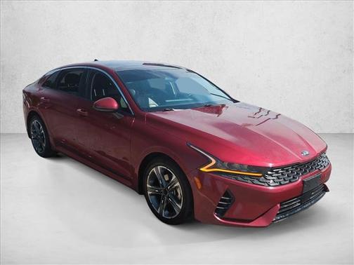 Passion Red 2021 Kia K5 EX