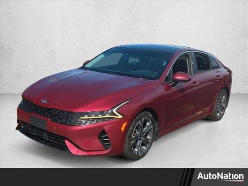Passion Red 2021 Kia K5 EX