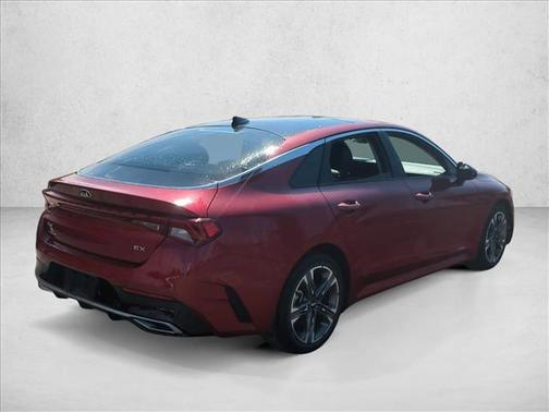 Passion Red 2021 Kia K5 EX