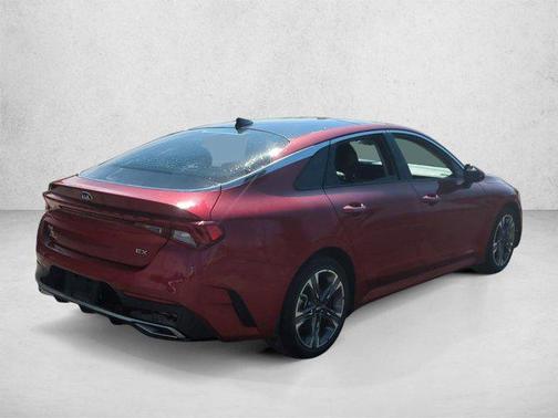 Passion Red 2021 Kia K5 EX