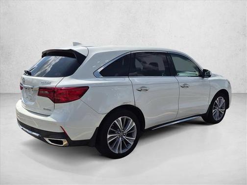 White Diamond Pearl 2017 Acura MDX 3.5L w/Technology Package