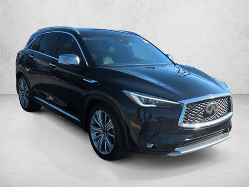 Black Obsidian 2021 INFINITI QX50 SENSORY AWD