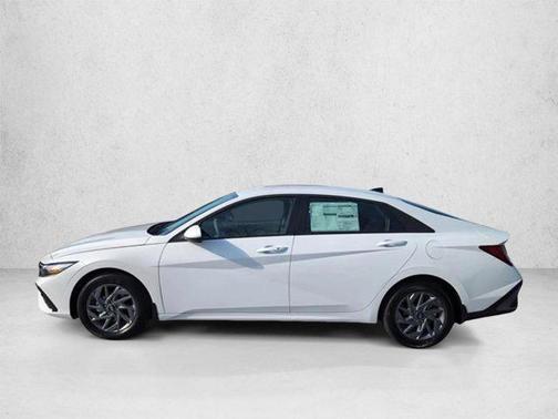 Serenity White Pearl 2026 Hyundai ELANTRA HEV Blue