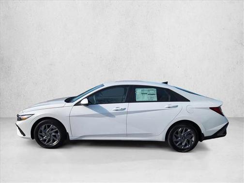 Serenity White Pearl 2026 Hyundai ELANTRA HEV Blue