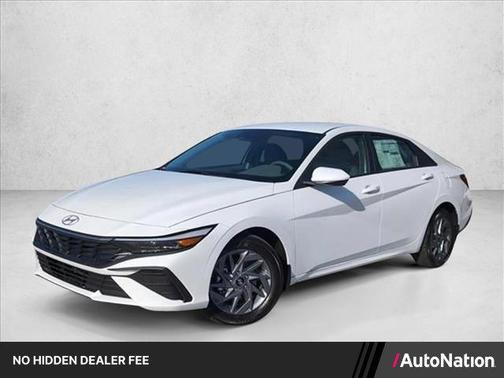Serenity White Pearl 2026 Hyundai ELANTRA HEV Blue