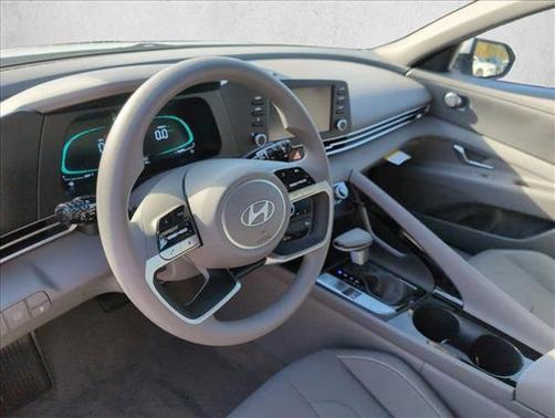 Serenity White Pearl 2026 Hyundai ELANTRA HEV Blue