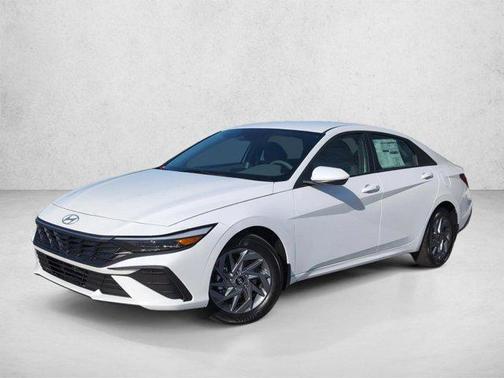 Serenity White Pearl 2026 Hyundai ELANTRA HEV Blue