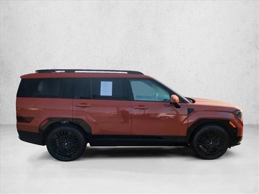 Terracotta Orange 2025 Hyundai SANTA FE HEV Calligraphy