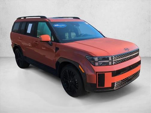 Terracotta Orange 2025 Hyundai SANTA FE HEV Calligraphy