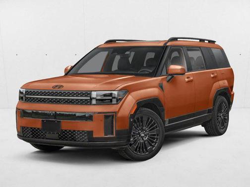 Terracotta Orange 2025 Hyundai SANTA FE HEV Calligraphy