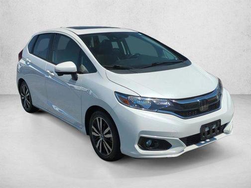 White Orchid Pearl 2018 Honda Fit EX-L