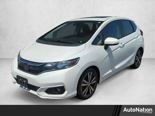 White Orchid Pearl 2018 Honda Fit EX-L
