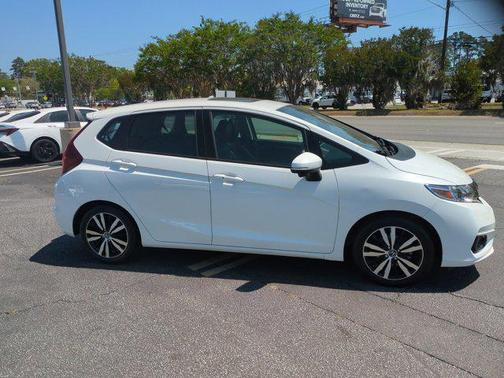 White Orchid Pearl 2018 Honda Fit EX-L