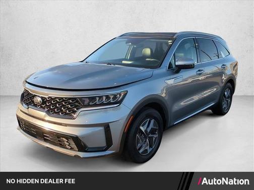 Steel Gray 2021 Kia Sorento Hybrid EX