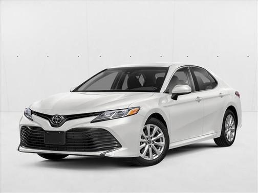 Super White 2019 Toyota Camry LE