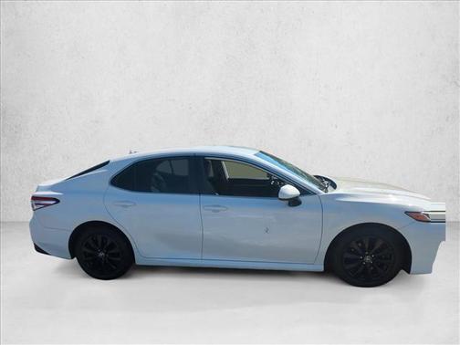 Super White 2019 Toyota Camry LE