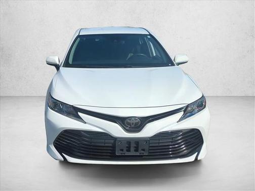 Super White 2019 Toyota Camry LE