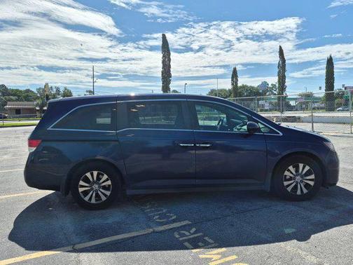 Obsidian Blue Pearl 2017 Honda Odyssey EX-L