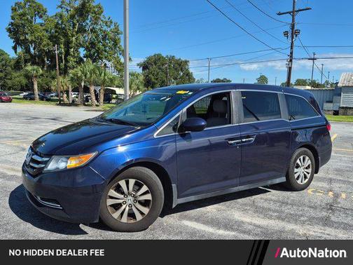 Obsidian Blue Pearl 2017 Honda Odyssey EX-L