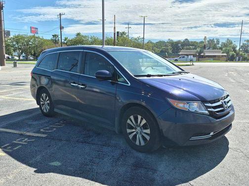 Obsidian Blue Pearl 2017 Honda Odyssey EX-L