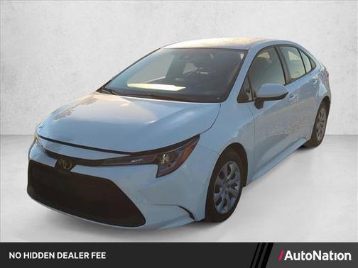 White [White] 2022 Toyota Corolla LE