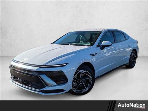 Serenity White 2026 Hyundai SONATA SEL