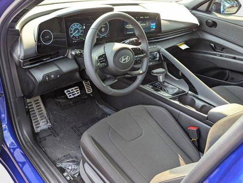 Intense Blue 2025 Hyundai ELANTRA HEV SEL Sport