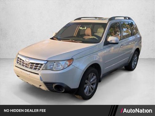 Satin White Pearl 2013 Subaru Forester 2.5X Premium