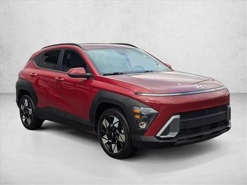 Ultimate Red Metallic 2024 Hyundai KONA SEL
