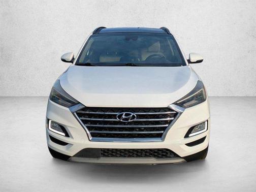Dazzling White 2019 Hyundai TUCSON Ultimate
