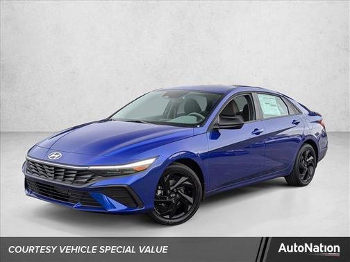 Intense Blue 2026 Hyundai ELANTRA Sport