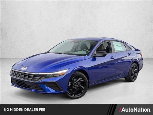 Intense Blue 2026 Hyundai ELANTRA Sport