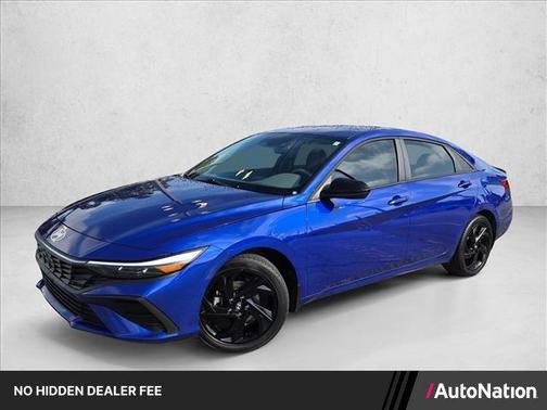 Intense Blue 2026 Hyundai ELANTRA Sport