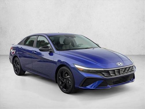 Intense Blue 2026 Hyundai ELANTRA Sport