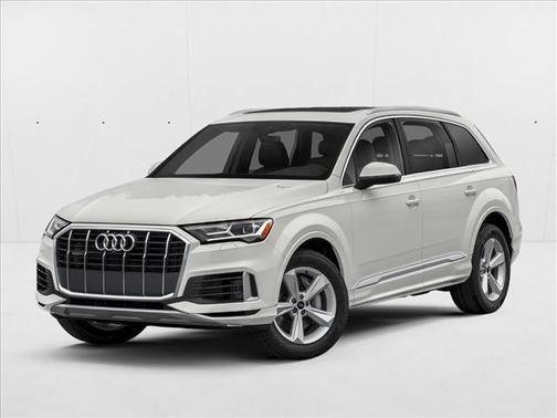 Carrara White 2021 Audi Q7 45 Premium