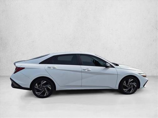 Serenity White 2025 Hyundai ELANTRA Sport