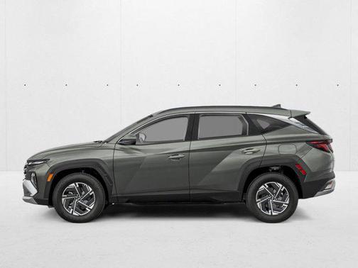 Amazon Gray 2026 Hyundai TUCSON Hybrid Blue SE