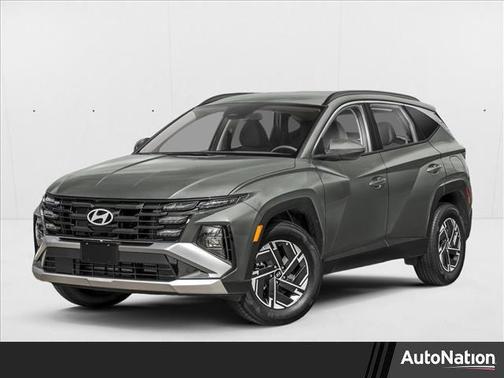 Amazon Gray 2026 Hyundai TUCSON Hybrid Blue SE