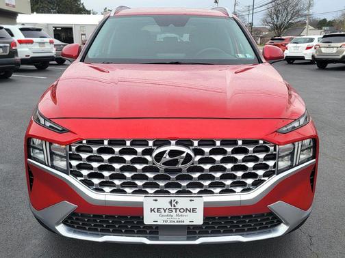 Calypso Red 2021 Hyundai SANTA FE SEL 2.4