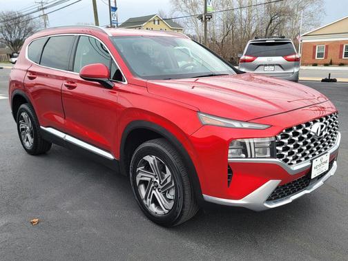 Calypso Red 2021 Hyundai SANTA FE SEL 2.4