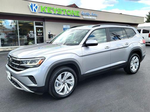 2021 Volkswagen Atlas SE 4Motion w/Tech Pkg (2021.5) Sport Utility 4D