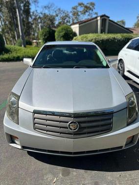 Silver 2003 Cadillac CTS Base