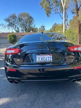 Black 2015 Maserati Ghibli S Q4